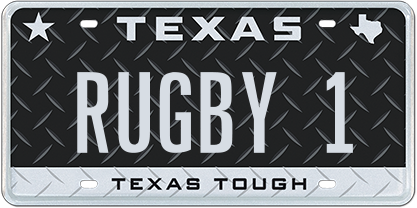 Texas Tough Black - RUGBY 1